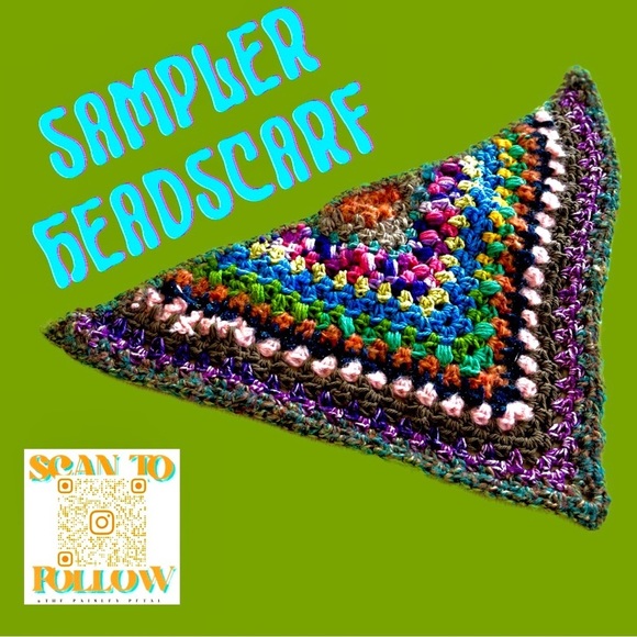 CROCHETED HEAD SCARVES - Picture 11 of 14